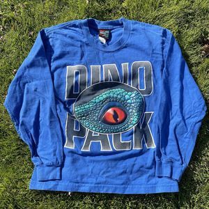 Vintage YOUTH Dino Pack Dinosaurs T-Shirt Graphic Size Kids YOUTH Small